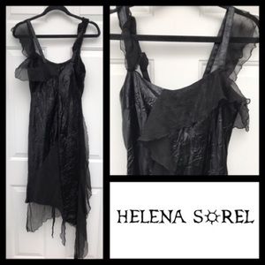 NWT! Helena Sorel Sexy Black Dress